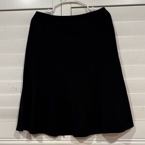 Rafaella Classic Black A-Line Skirt